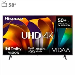 تلویزیون 58 اینچ ال ای دی هوشمند هایسنس مدل 58A61N