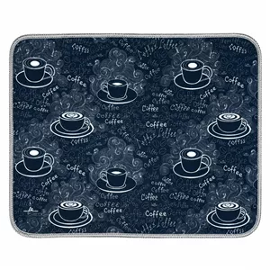 نم‌گیر کنار سینک طرح فنجان قهوه  کد ND-003