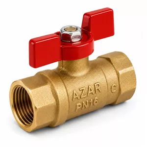 شیر گازی آذر مدل سنگین خروسی 3/4  کد C 101