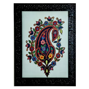 تابلو پته دوزی طرح ترنج 