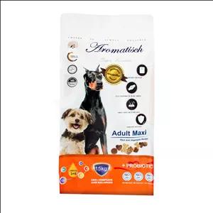 غذا خشک سگ بالغ آروماتیش مدل نژاد بزرگ عقیم شده با طعم گوشت بره وزن ۱۵ کیلوگرم