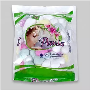 پنبه آرایشی پرسا مدل توپی رنگی کد 20