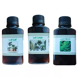  کود مایع امینو اسید و جلبک دریایی و هیومیک اسید مدل life drop حجم 110 میلی لیتر بسته 3 عددی