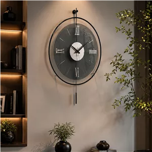 ساعت دیواری عقربه‌ای با نشانگر رومی اِلِنسی مدل رومنس
