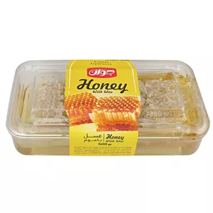 عسل با موم طبیعی جوان - 500 گرم