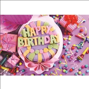 بنر تولد طرح کیک تولد کد S106