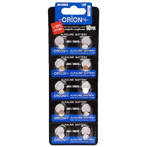 باتری ساعت اوریون مدل AG4 کد LR626 بسته 10 عددی