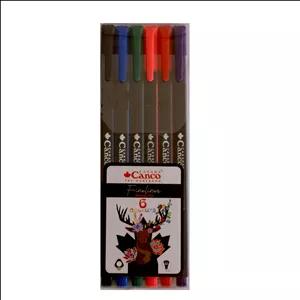 روان نویس 0.4 میلی متر کنکو مدل فاین لاینر بسته 6 عددی