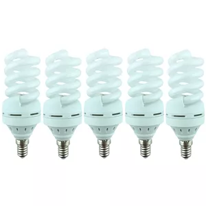 لامپ کم مصرف 13 وات فروزش مدل لوستری پایه E14 بسته 5 عددی