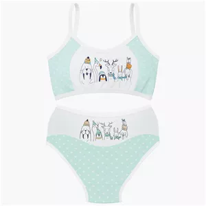 ست شورت و نیم‌تنه دخترانه ماییلدا مدل 5451