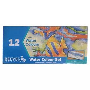آبرنگ 12 رنگ ریوز مدل RS-12