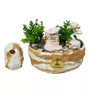 آب نما رودخونه مدل صخره مجموعه دو عددی