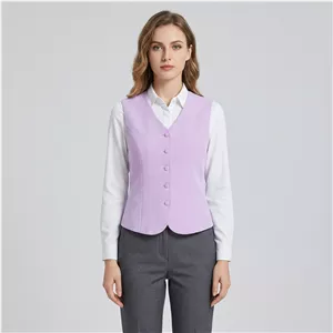 جلیقه رسمی زنانه کرپ مدل Lavender