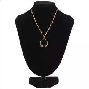 گردنبند زنانه مدل وال و حلقه کد Artcty12