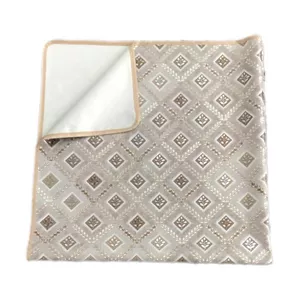 سفره 4 نفره مدل لایت طرح پشت نخی سایز 100×100 سانتی متر