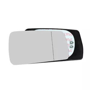 شیشه آینه جانبی برقی راست خودرو کالانیکس مدل SHIS-BARR-10929 مناسب برای سمند به همراه قاب و چسب گرمکن دار