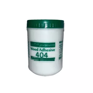 چسب چوب اصفهان 404 مدل بی رنگ وزن 750 گرم