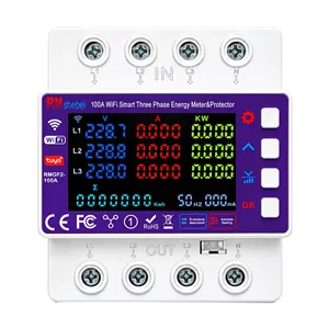 محافظ ولتاژ جریان آر ام شیبی مدل RMGF2L-100A