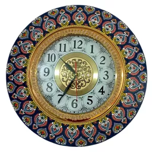 ساعت دیواری میناکاری کد 04 