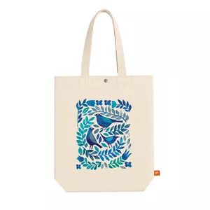 ساک خرید پارچه ای آس استایل من طرح پرنده کد ART1273