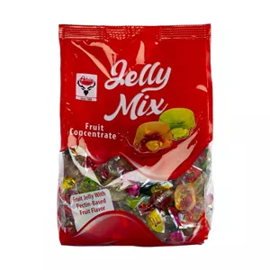 ژله مغزدار بر پایه پکتین با طعم چند میوه آدرین - 1000 گرم