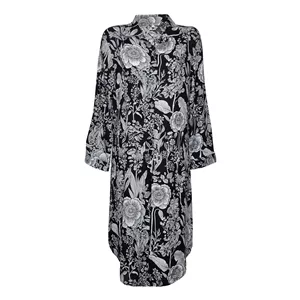 مانتو زنانه مدل گلدار نخی