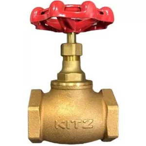 شیرفلکه برنجی کیتز مدل سوزنی سایز1/2 ,1 اینچ 