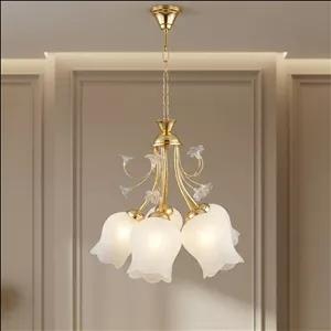 لوستر 5 شعله شاهان تک مدل GILASI/SA05