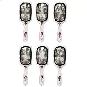 برس مو موبان مدل گلدار بسته 6 عددی