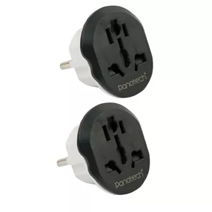 تبدیل دیواری پاناتک مدل PLUG ADAPTER بسته دو عددی