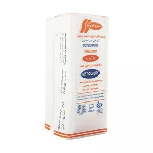 گاز طبی غیر استریل سروش مدل 01 وزن 400 گرم