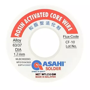 سیم لحیم آساهی مدل CF-10 کد 1.2 mm وزن 250 گرم