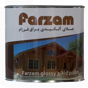 جلاء آلکیدی براق فرزام کد 320 حجم 1 لیتر
