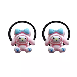 کش مو دخترانه مدل سانریو طرح سینامورول مجموعه دو عددی 