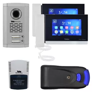 مجموعه دربازکن تصویری تابا الکترونیک مدل 1070PRO دو واحدی