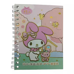 برچسب مدل دفترچه ای طرح کرومی و ملودی کد 03