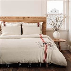 سرویس ملحفه 2 نفر 6 تکه اکوکاتن مدل چارلا کینگ