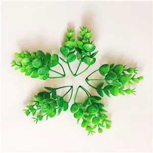 گل مصنوعی مدل برگ شمشاد کد 80 بسته 5 عددی