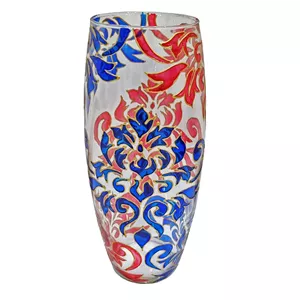 گلدان شیشه ای طرح ترنج کد 01
