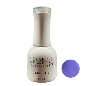 لاک ژل براق ناخن جی پی مدل gel perfect شماره ۲۵۹ رنگ بنفش یاسی