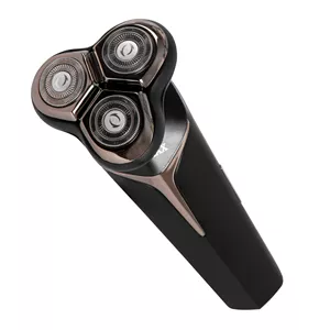 ماشین اصلاح موی صورت یابی مکس مدل YA-8713اصلاح چرخشی و صفر زن، باتری لیتیوم یون با 70 دقیقه استفاده پس از شارژ، 150 دقیقه زمان شارژ و نمایشگر زمان باقی‌مانده باتری