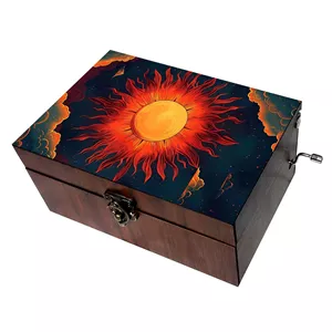 جعبه موزیکال مدل خورشید کد B283