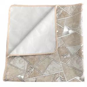 سفره 6 نفره مدل لایت طرح پشت نخی کد 07 سایز 150×100 سانتی متر