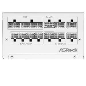 منبع تغذیه کامپیوتر 850 وات ازراک مدل SL-850GW