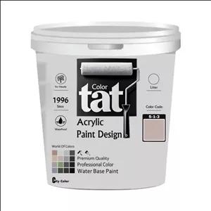 رنگ کالباسی مات اکرولیک تات کد 5-1-3 حجم 1 لیتر