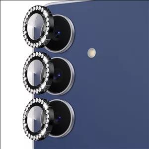 محافظ لنز دوربین فلزی مسیر مدل Diamond Lens1 مناسب برای گوشی موبایل سامسونگ Galaxy S25 FE