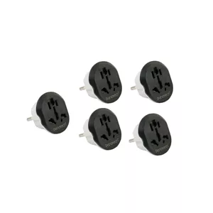 مبدل برق 3 به 2 پاناتک مدل PLUG ADAPTER بسته 5 عدی