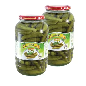 خیارشور سرکه ای صالحی - 1300 گرم مجموعه 2 عددی