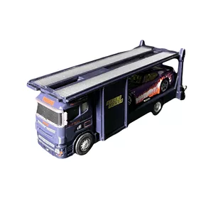 ماشین بازی مدل کامیون اسکانیا حمل خودرو