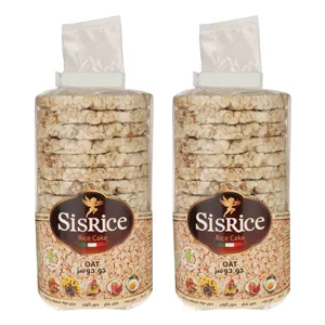 رایس کیک جو دو سر بدون گلوتن سیس رایس - 120 گرم بسته 2 عددی